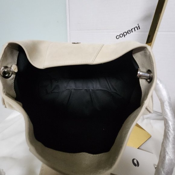 New in Box Coperni Large Ring Bag Beige Silver - Picture 12 of 12